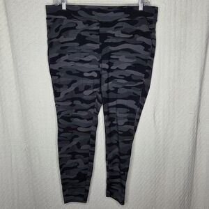 Torrid Gray Camouflage Leggings